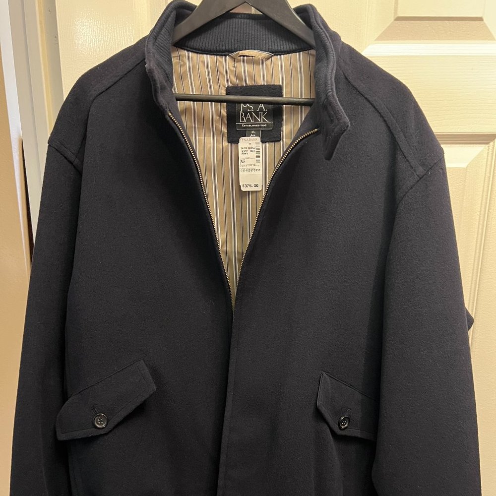 Jos A. Bank, Outerwear, coat, still has price tag.